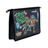 Папка на молнии Kite A4+ Ninja Turtles (NT25-428)