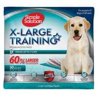 Пеленки для собак Simple Solution Extra Large Training Premium Dog Pads 50 шт 71х76 см (0010279112687)