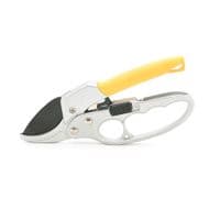 Секатор Voltronic YT-SK5Y, храповий механізм, 205мм, 25мм, сталь SK5, з фіксатором, Yellow/Gray, Blister (YT-SK5Y-Bl)