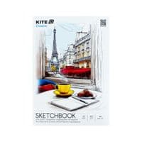 Бумага для рисования Kite Скетчбук для работ маркерами Creative А4, 30 листов (K-1281)