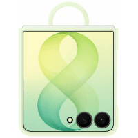 Чохол для смартф. SAMSUNG для Flip 8 Silicone Ring Magnet Case EF-EF776CGEGUA / Зелений