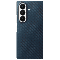Чехол для смартф. SAMSUNG Fold 8 Carbon Magnet Case EF-KF976SNEGUA / Синий