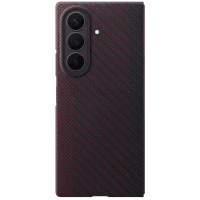 Чохол для смартф. SAMSUNG для Fold 8 Carbon Magnet Case EF-KF976SREGUA / Червоний