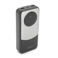 Power bank BETWEEN BTW-P6 20000mAh, 22.5W, 2 кабелі: Type-C+Lighting, Black, 490g, Box