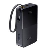 PowerBank Baseus EnerFill FС51 Bipow 2 Pro Digital Display Fast Charge 30000mAh 22.5W, 2*USB+Type-C, PD3.0, QC3.0, Black, Q20
