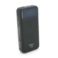 Powerbank ACL PW-117 20000mAh, PD22.5W, 1xUSB+2xUSB-C, 3 кабелі (USBType-C / Lighting), 0.47кг, Black / White, Box
