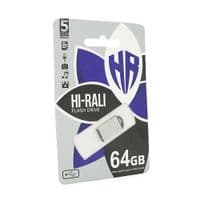 Флеш-накопитель Hi-Rali Mini Fit, USB 2.0, 64GB, Metal, Blister