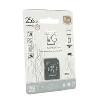 Карта памяти T&G microSDHC Class 10 UHS-3, с адаптером, 256GB, Blister