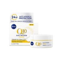 Крем для обличчя Nivea Q10 Power Anti-Wrinkle Firming Day Cream SPF15 50 мл (4006000022222)