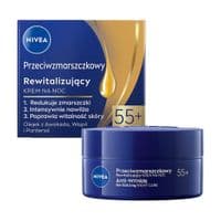 Крем для лица Nivea Anti-Wrinkle + Revitalizing Night Care 55+ 50 мл (5900017103099)