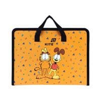 Папка - портфель Kite на молнии A4 Garfield, 1 отделение (GF26-202)