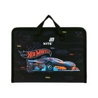 Папка - портфель Kite на молнии A4 Hot Wheels, 1 отделение (HW26-202)
