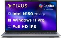Ноутбук Pixus Link N15 (4897058532630) 15,6”; Full HD IPS/ Intel N150/ 8 ГБ/ 512 ГБ / Intel UHD Graphics / ОС: Windows 11 Pro