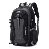Рюкзак спортивный, Alaska40-B, полиестр, выход под кабель USB / наушники, 40L, черный, Q50