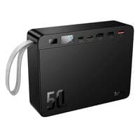 Power Bank HOCO J166 50000mAh, PD20W+22.5W, Black, 1.030kg