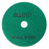 Круг зачистний Alloid Pro, алмазний, шліфувальний, на липучці, COMBS, 100мм, зерно 1000 (DD-63383)