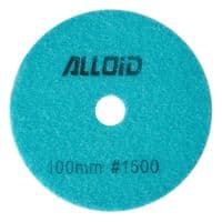 Круг зачистний Alloid Pro, алмазний, шліфувальний, на липучці, COMBS, 100мм, зерно 1500 (DD-63384)