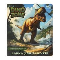 Папка для тетрадей ZiBi DINO, картонная, на резинке В5 (200 х 230 мм) (ZB.14990-04)