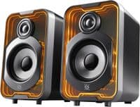 Акустична система 2.0 Defender Solar 11 10Вт, Bluetooth, RGB підсвітка, USB, чорна