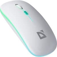 Мишка Defender Coda MB-261  бездротова, Bluetooth+2.4 ГГц,  ігрова, 3 кн. 1600 dpi, 300mAh, біла