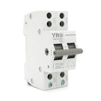 Модульный перекидной автомат трипозиционный (перекидной автомат) YRO YMTS-63, 2P 63A AC230V, DIN, 81*36*44.8mm