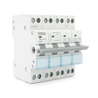 Модульный перекидной автомат трипозиционный YRO YMTS-63-I, 4P 40A AC230V, DIN, 81*72*44.8mm