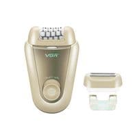 Эпилятор VGR 2 в 1 V-758 GOLD, 2 насадки, Вох