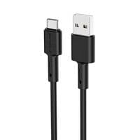 Кабель Borofone BX31, USB-Type-C, 2.4A, довжина 1м, Black, BOX