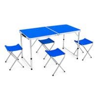 Стол для пикника YT47588 с 4 стульями, Blue, Box