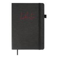 Книга записна Buromax LIBRETA, А5, 96 аркушів, клітинка, чорний (BM.295117-01)