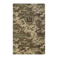 Книга записна Buromax з синтетичного каменя MILITARY, А5, 64 аркуші, клітинка, піксель (BM.295190-04)