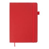 Книга записна Buromax BRIEF L2U , А5, 96 аркушів, лінія, червоний (BM.295204-05)
