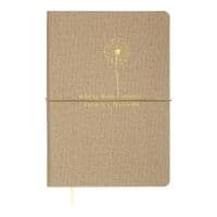 Книга записна Buromax NICE, А5, 96 аркушів, лінія, бежевий (BM.295215-28)