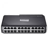 Комутатор Netis NIST3124P, 24x10/100 Mb/s, 2хSFP пластиковий корпус, некерований