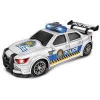 Іграшка CARS S Поліцейська машина біла 1:20 (інерція, звук, світло)