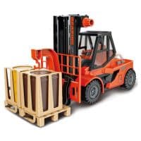 Игрушка CARS S Вилочный погрузчик 1:16 (инерция, звук, свет, подвижные виллы, подъемная мачта)