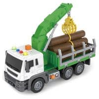 Игрушка CARS S Лесовоз 1:16 (подвижные части, инерция, звук, свет, выхлоп)