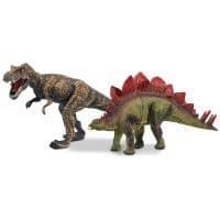 Набор фигурок Dino World Алозавр и Стегозавр