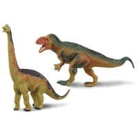 Набор фигурок Dino World Брахиозавр и Гигантозавр