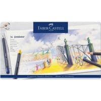 Карандаши цветные Faber-Castell oldfaber Colour pencil в металлической коробке, 36 цветов, 114736 (27643)