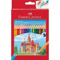 Карандаши цветные Faber-Castell Замок 36 цветов 120136 (5516)