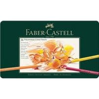 Карандаши цветные Faber-Castell POLYCHROMOS 36 цветов в металлической коробке, 110036 (15442)