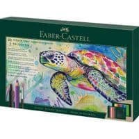 Карандаши цветные Faber-Castell Albrecht Drer, акварельные, 40 цветов с аксессуарами 217554 (33015)