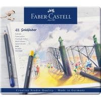 Карандаши цветные Faber-Castell Goldfaber Colour pencil в металлической коробке, 48 цветов, 114748 (27644)