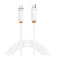 Дата кабель USB-C to Lightning 1.0m 27W white XO (XO-CB-300CL-WH)