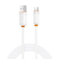 Дата кабель USB 2.0 AM to USB-C 1.0m 3A white XO (XO-CB-300UC-WH)