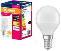 Светодиодная лампа OSRAM E27 6,5 Вт 3000K 806 лм P60