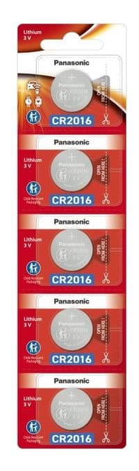 Батарейка Panasonic литиевая CR2016 блистер, 5 шт.