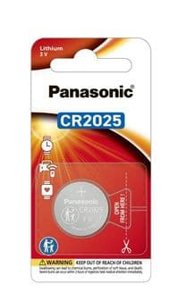 Батарейка Panasonic литиевая CR2025 блистер, 1 шт.