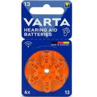 Батарейка Varta 13 PR48 BL 6 шт. (для слуховых аппаратов)